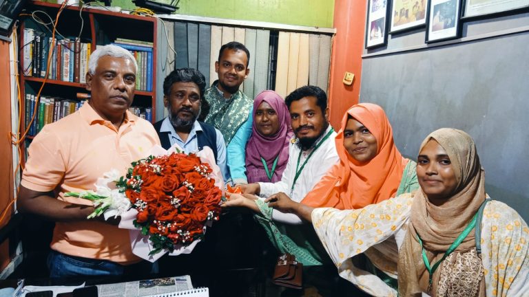 সাংবাদিক উন্নয়ন পরিষদের চট্টগ্রাম বিভাগীয় নেতৃবৃন্দের সাথে শুভেচ্ছা বিনিময়